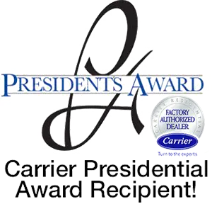 Carrier President award winner